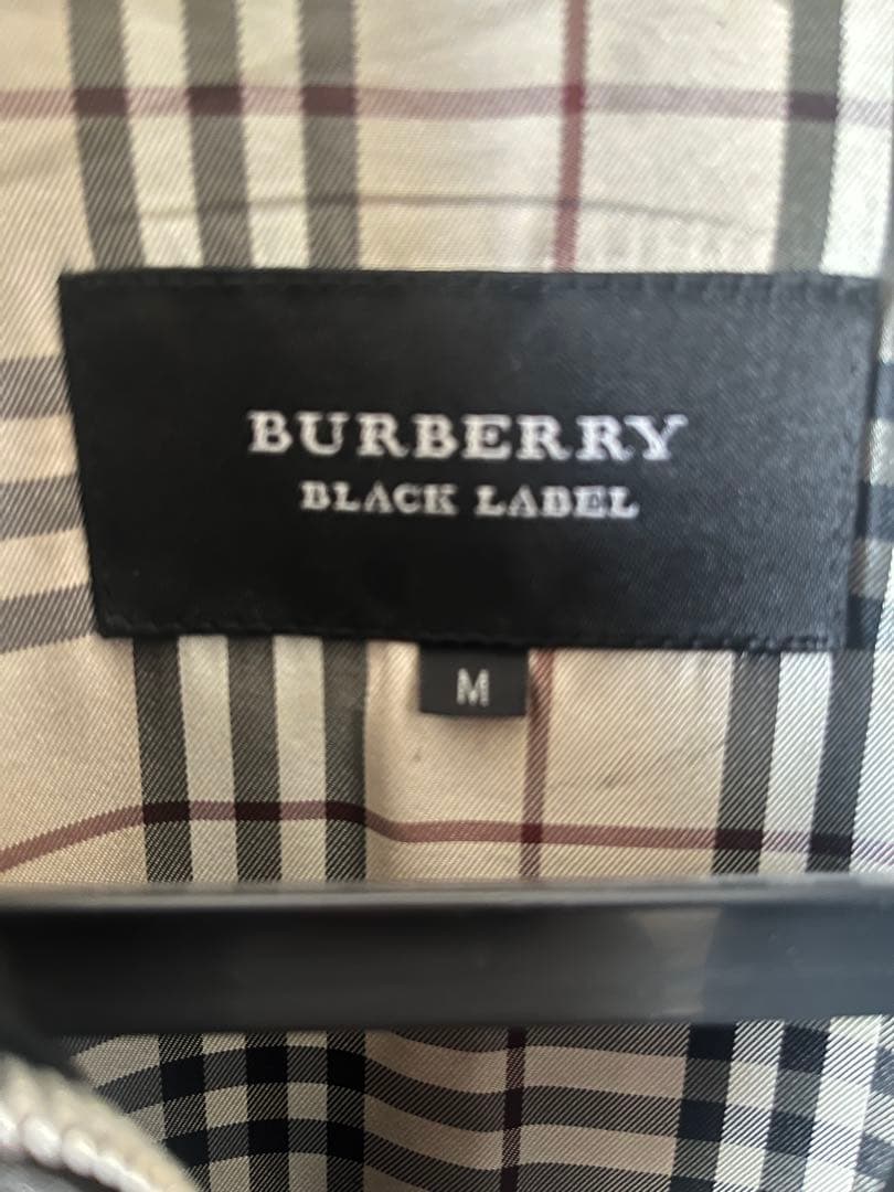 【美品】Burberry Black label レザー ライダース M