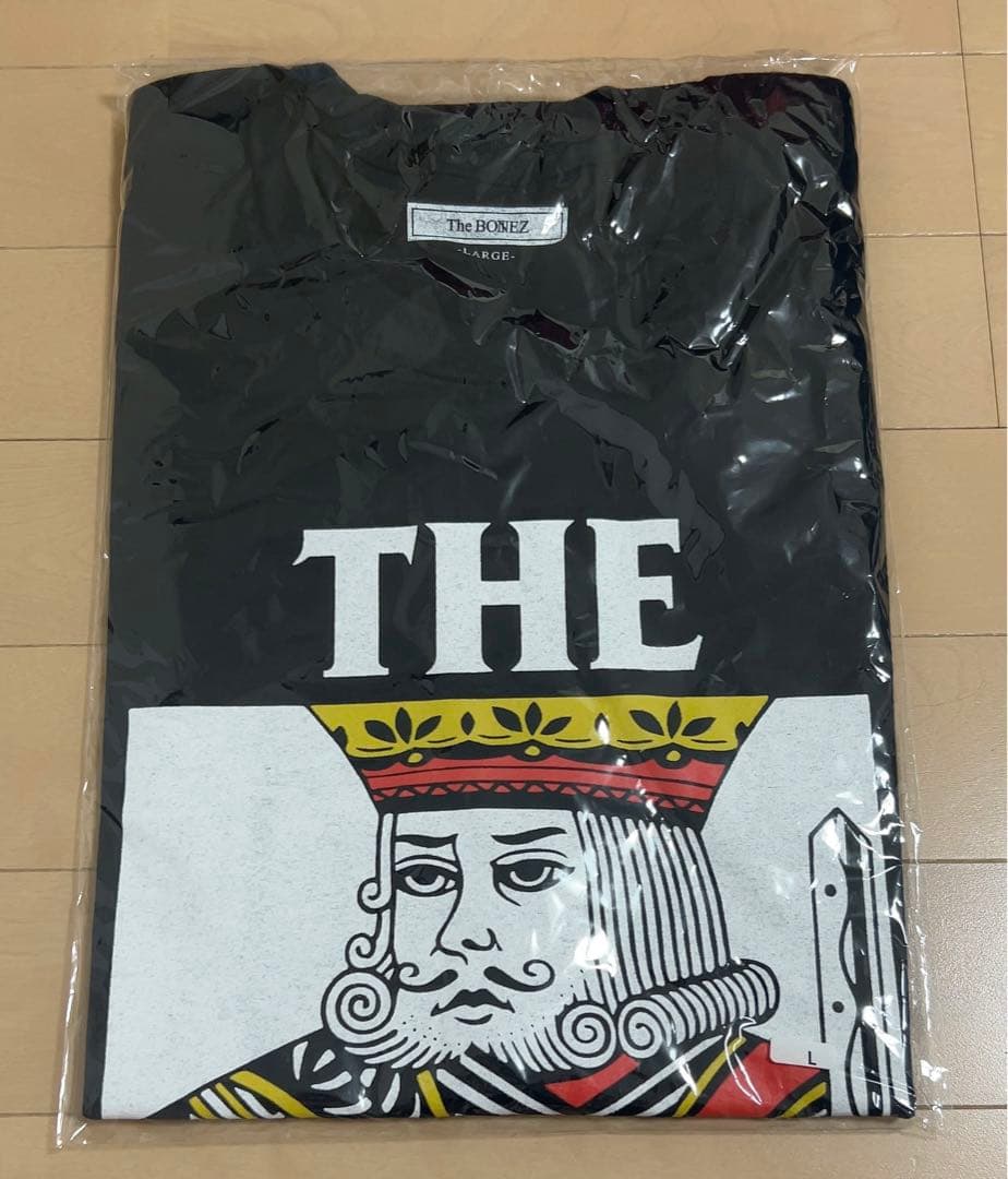 新品!!The BONEZ Tシャツ 黒色 Lサイズ キングT