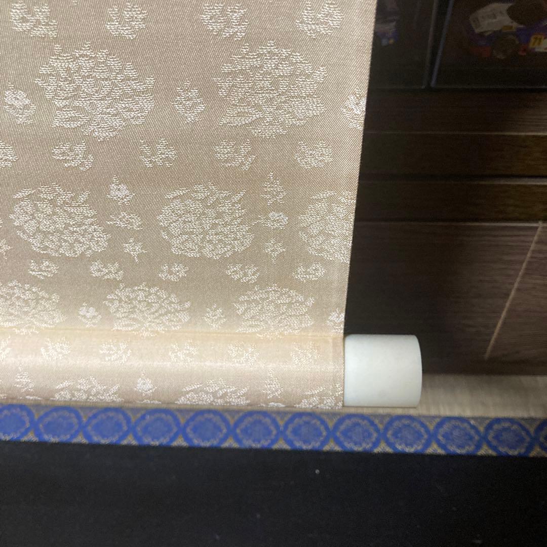 三俳人画　掛け軸　表装縦220㎝　骨董品　古美術