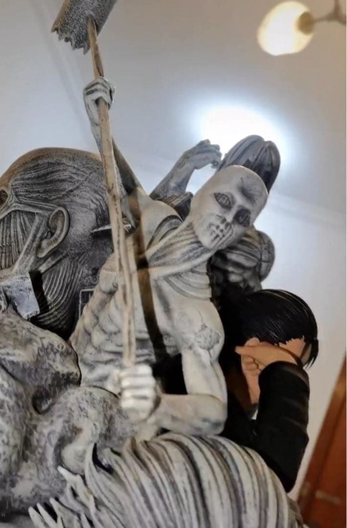 進撃の巨人 エレン・イェーガー ガレージキット ガレキ スタチュー⑩