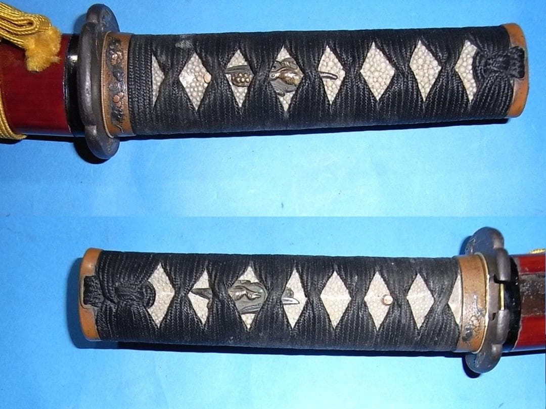 古い時代の拵（刀装具）中身なし　　骨董品