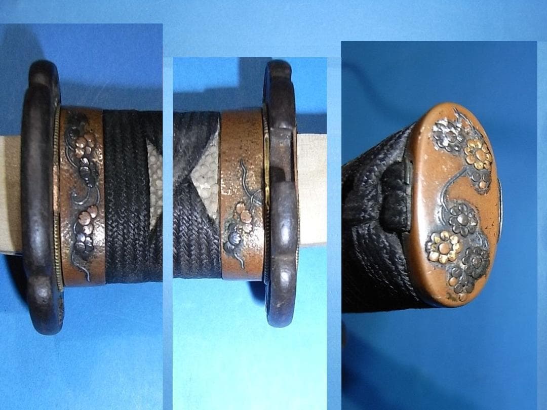 古い時代の拵（刀装具）中身なし　　骨董品