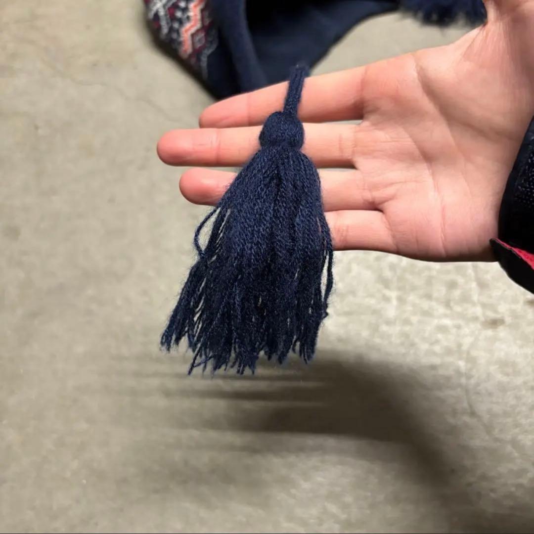 希少品 90年代 STUSSY ポンポン タッセル ニット帽