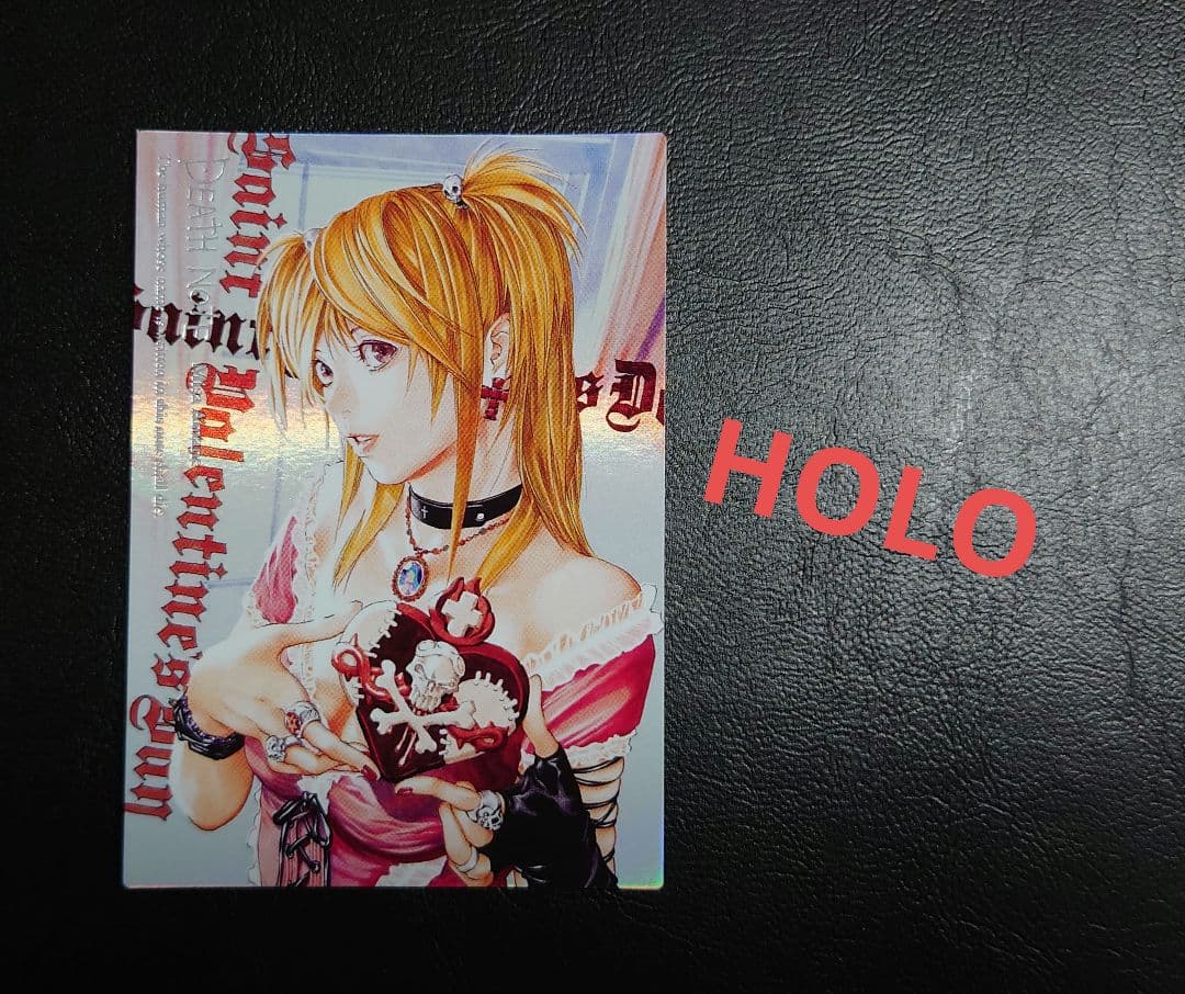 デスノート DEATH NOTE 09 スペシャルレアカード　ミサ ホロ