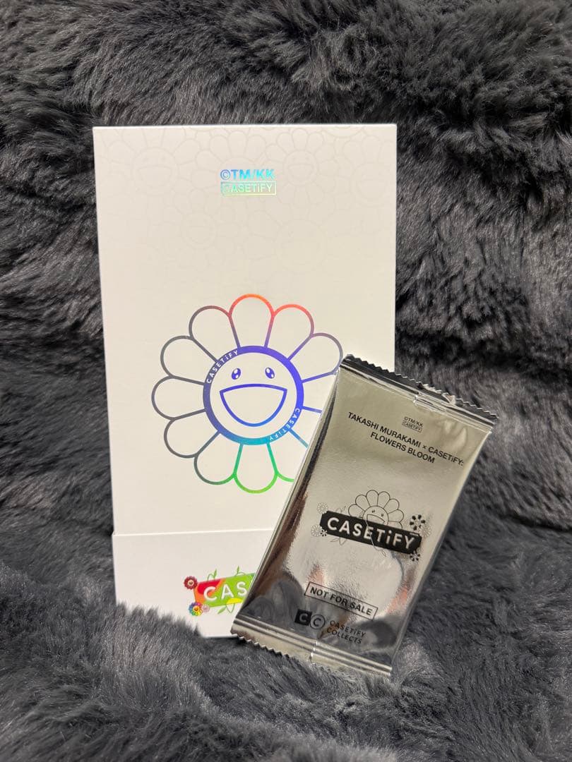 新品【村上隆X CASETiFY】 FLOWERSBLOOM ブルー