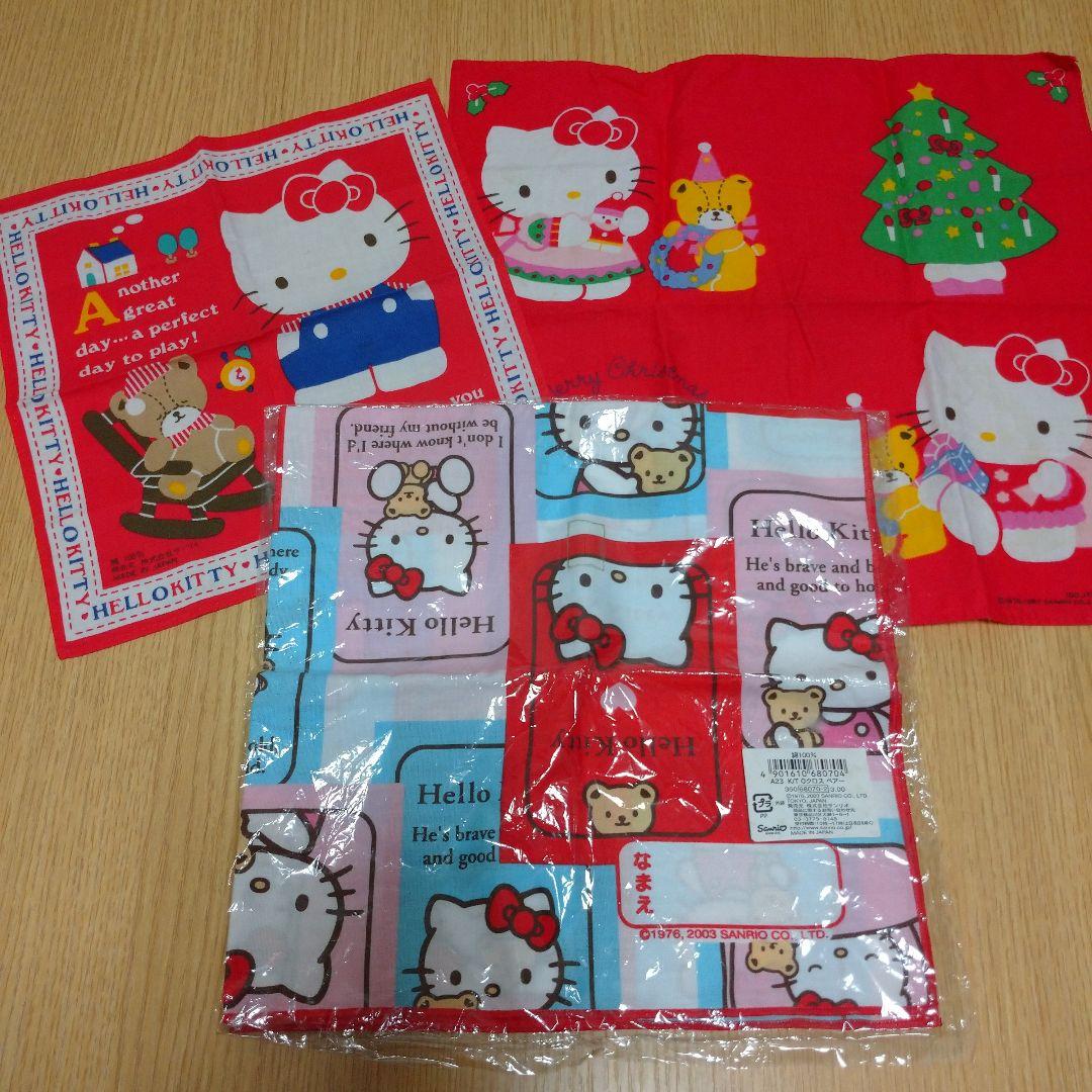 ハローキティ ハンカチ レトロ
