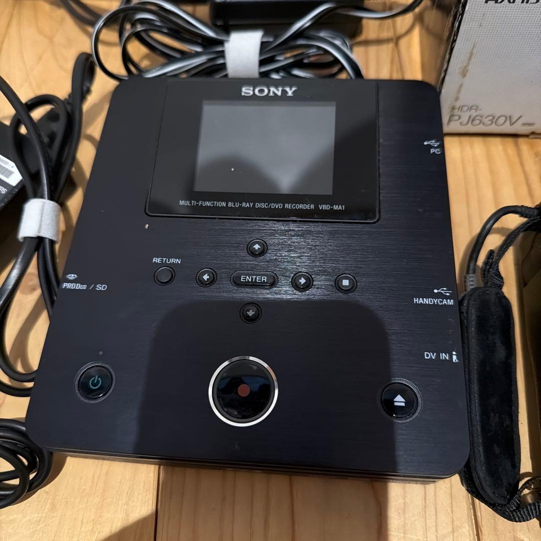 【値下げ】Sony HDR-PJ630V ビデオカメラ本体　多数おまけ付き