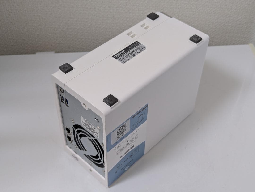 QNAP TS-231P + HDD 6TB 2台