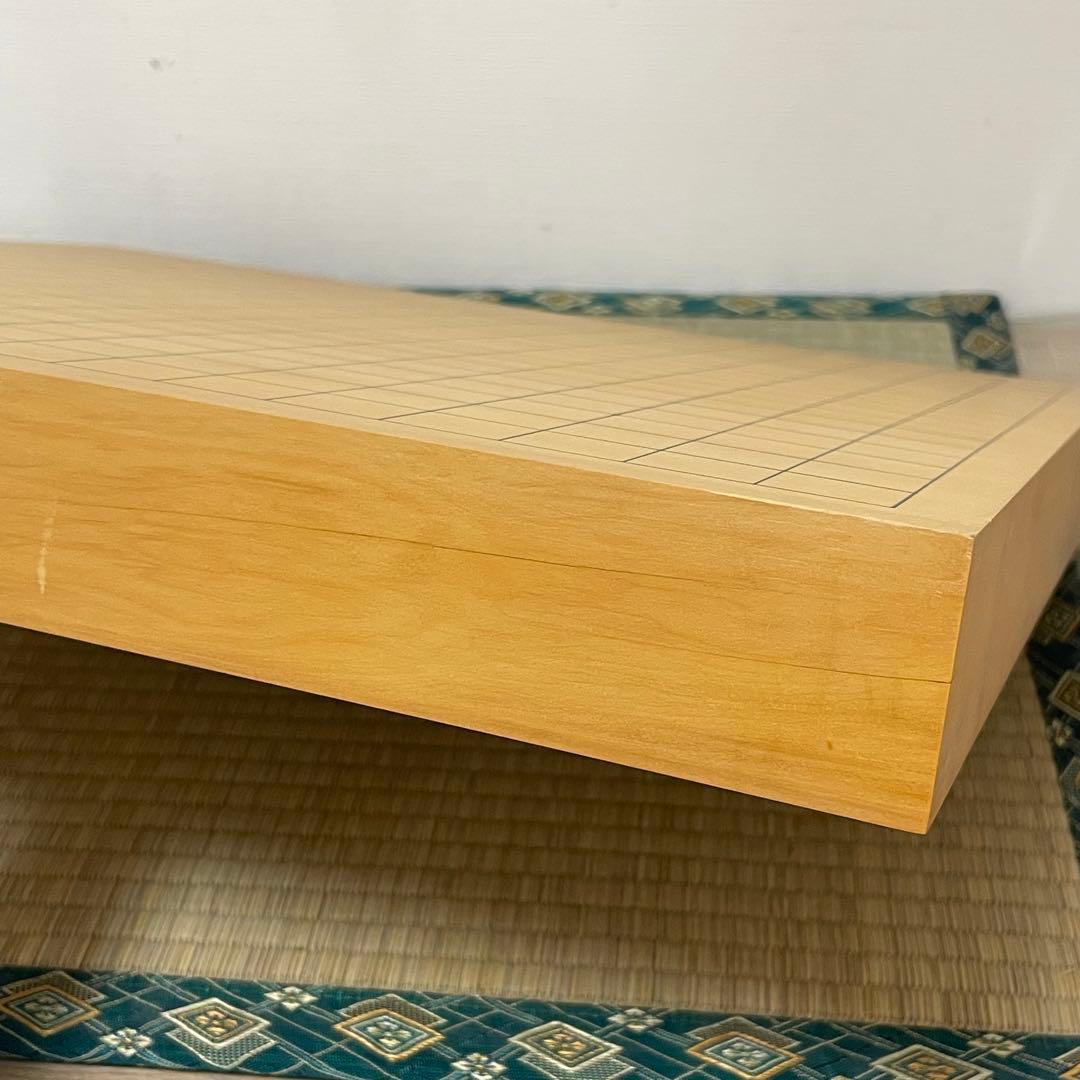 前川榧碁盤店 日本製 卓上碁盤 本榧 高級天然木 碁盤用畳マット付き！