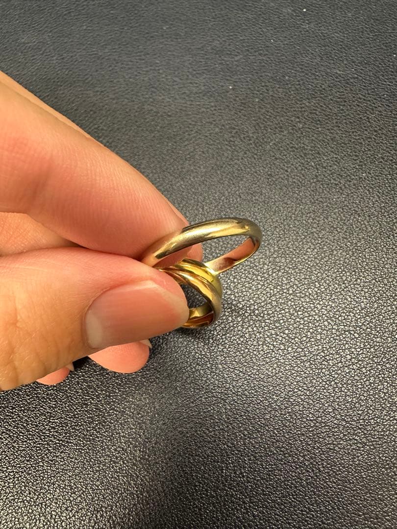 カルティエ　cartier トリニティ　クラシック　リング　60