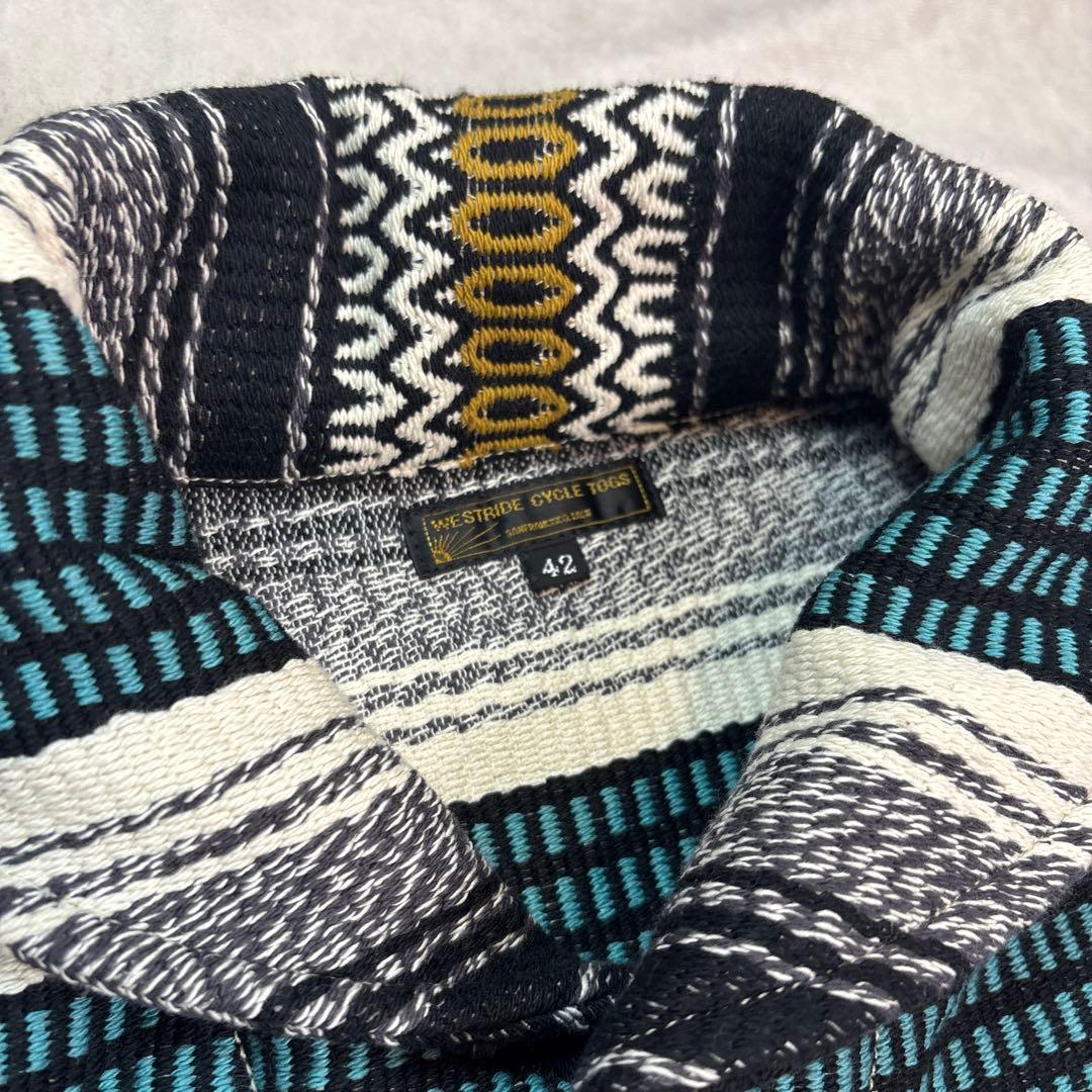 【美品】WESTRIDE ウエストライド　ニット ジャケット