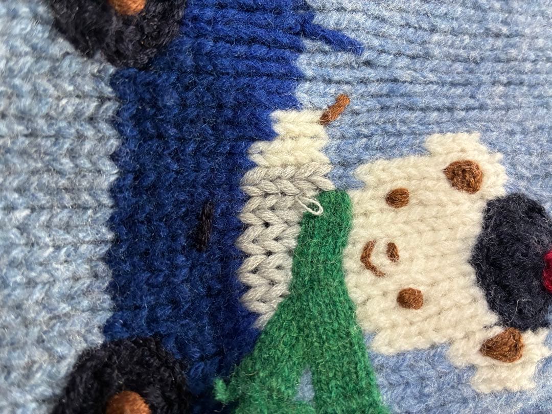 ❗️お値下げ❗️familiar ニットジャケット　90cm