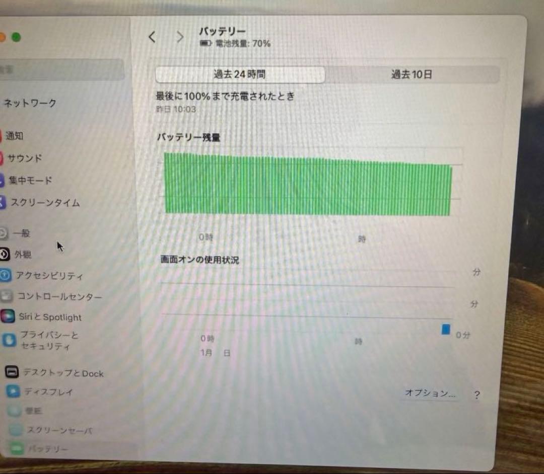 Macbook Pro 13 メモリ16GB 純正 SSD128 GB