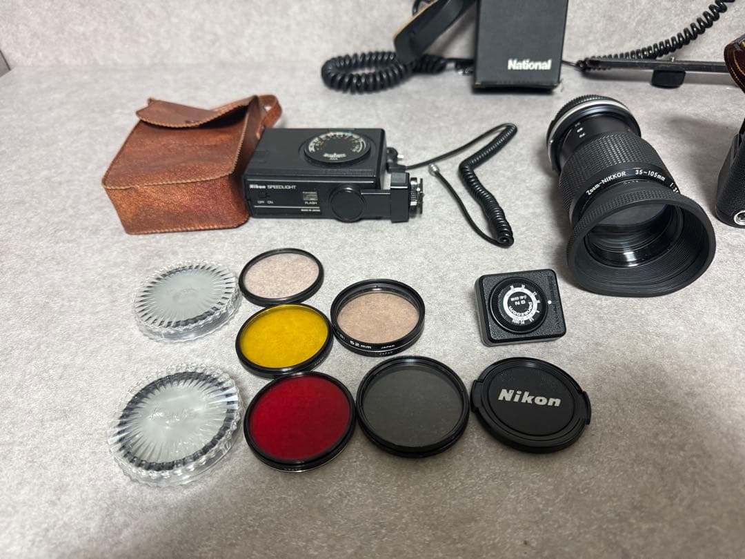 フィルム一眼レフカメラ NIKON FE ニコン レンズ 2個セット