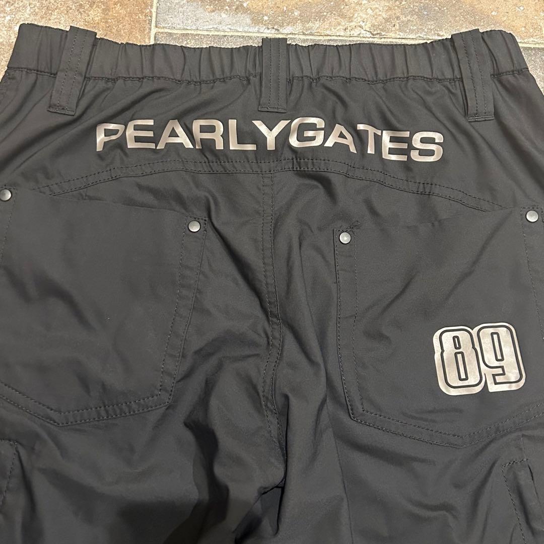 PEARLY GATES ナイロンパンツ ロング ウエストゴム ドローコード