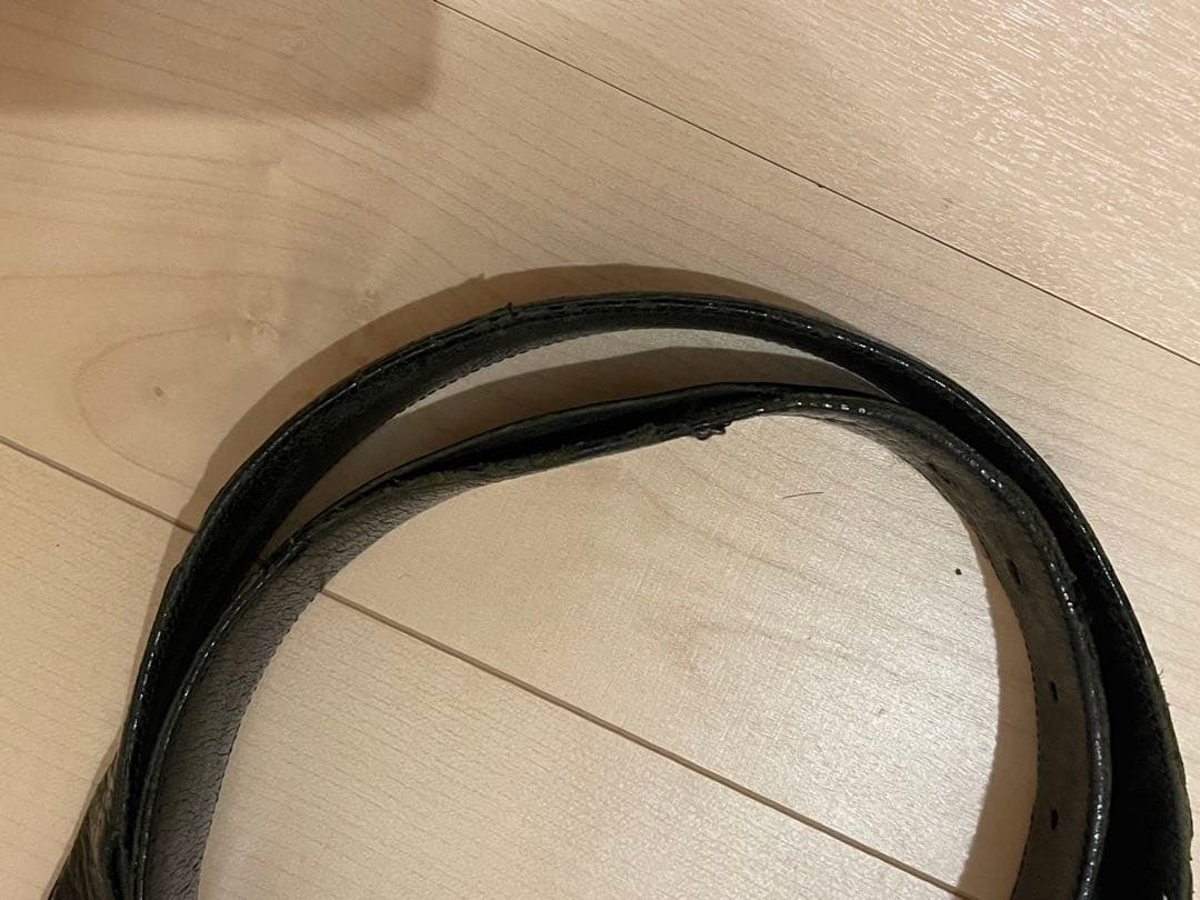 原本無修正クロムハーツクラシックオーバルクロスバックル＋ベルトストラップ(オマケ