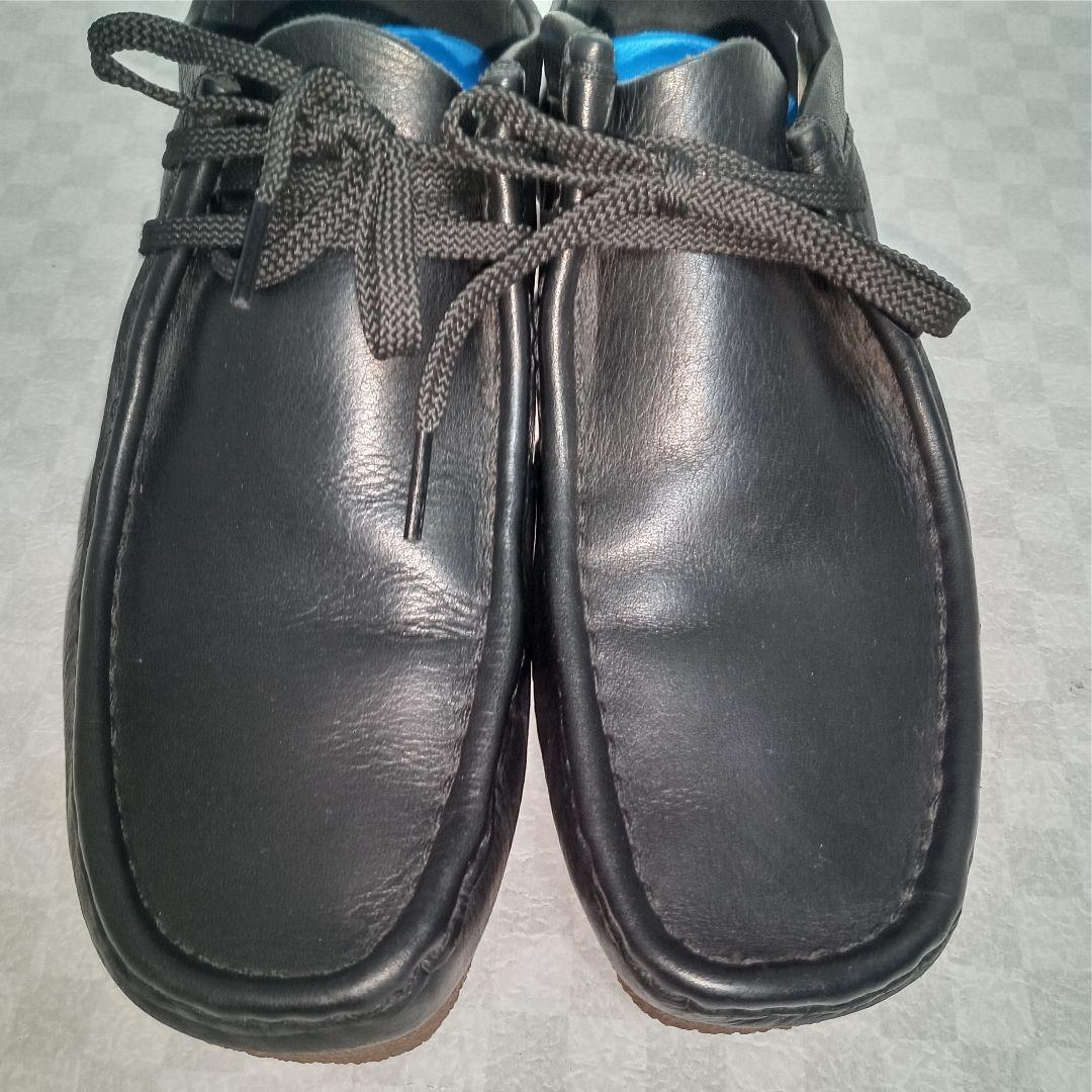 【clarks】美品✨clarks Wallabee 26cm シボ革