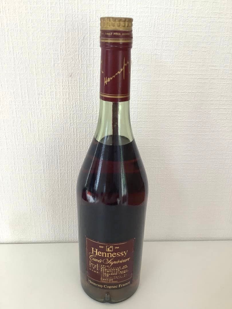 [z550]Hennessy ヘネシー　キュベ　スペリオール　古酒