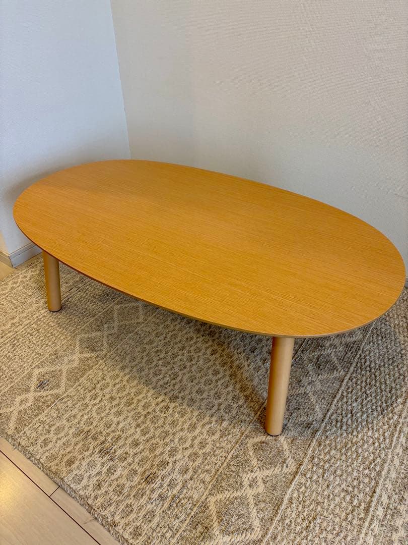 無印良品　楕円こたつ 小 MJ-KDS2-N 110×62×35 cm