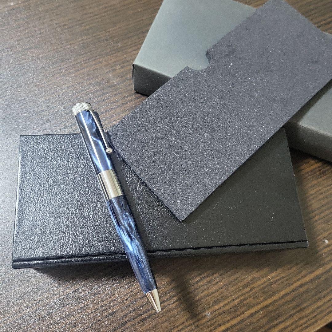 ROMEO ボールペン イタリアンブルー　箱付き