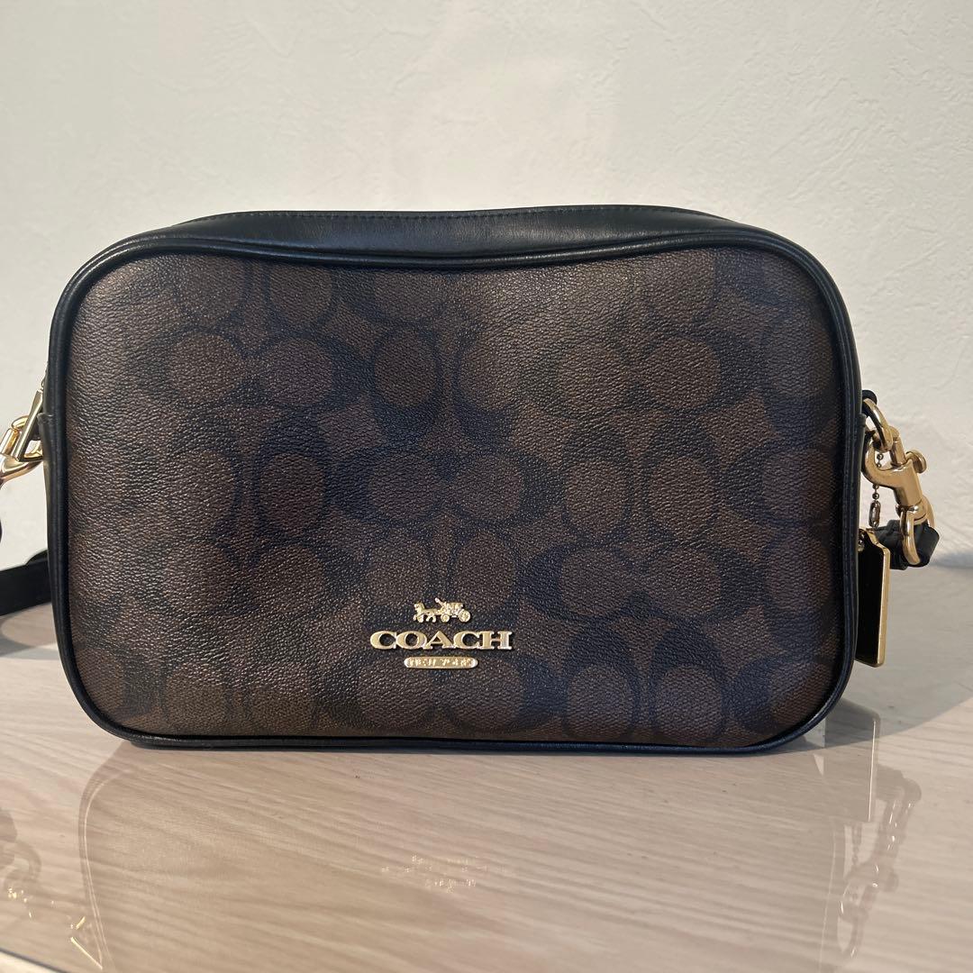 COACH コーチ ショルダーバッグ カメラバッグ シグネチャー