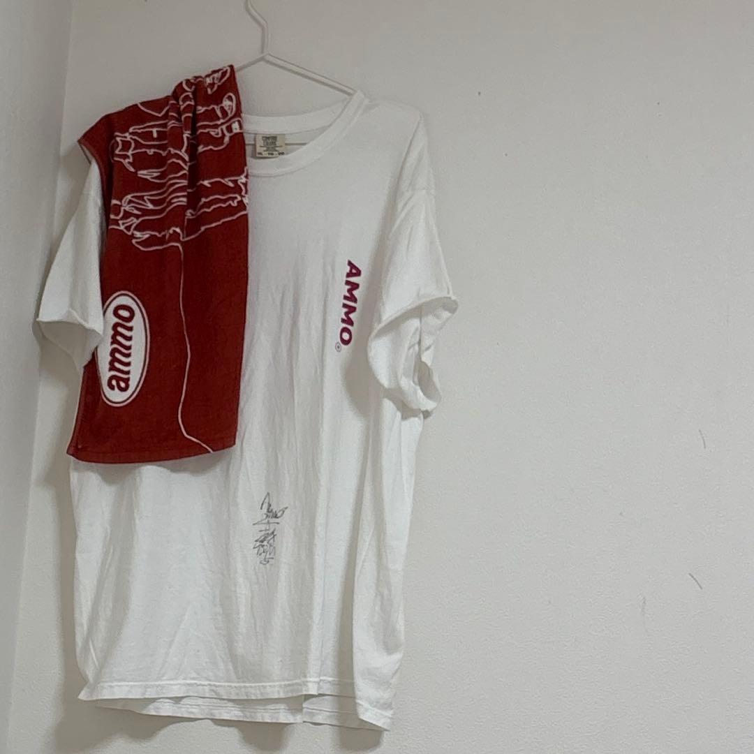 ammo 岡本優星サイン入りTシャツ、廃盤タオル