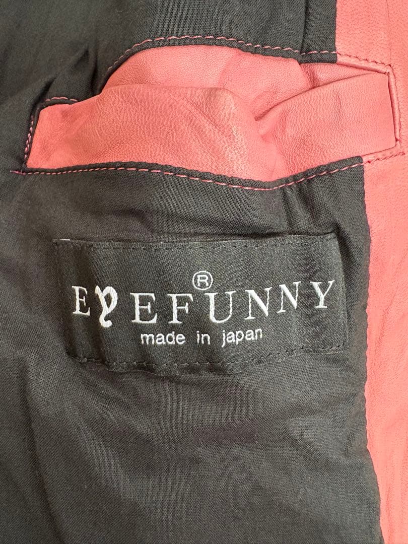 EYEFUNNY アイファニー ラムレザー ジャケット