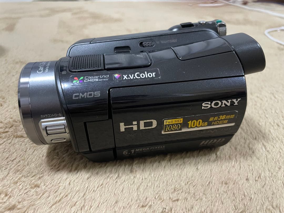 SONY ビデオカメラ HDR-SR8 HDD ナイトショット ファインダー付