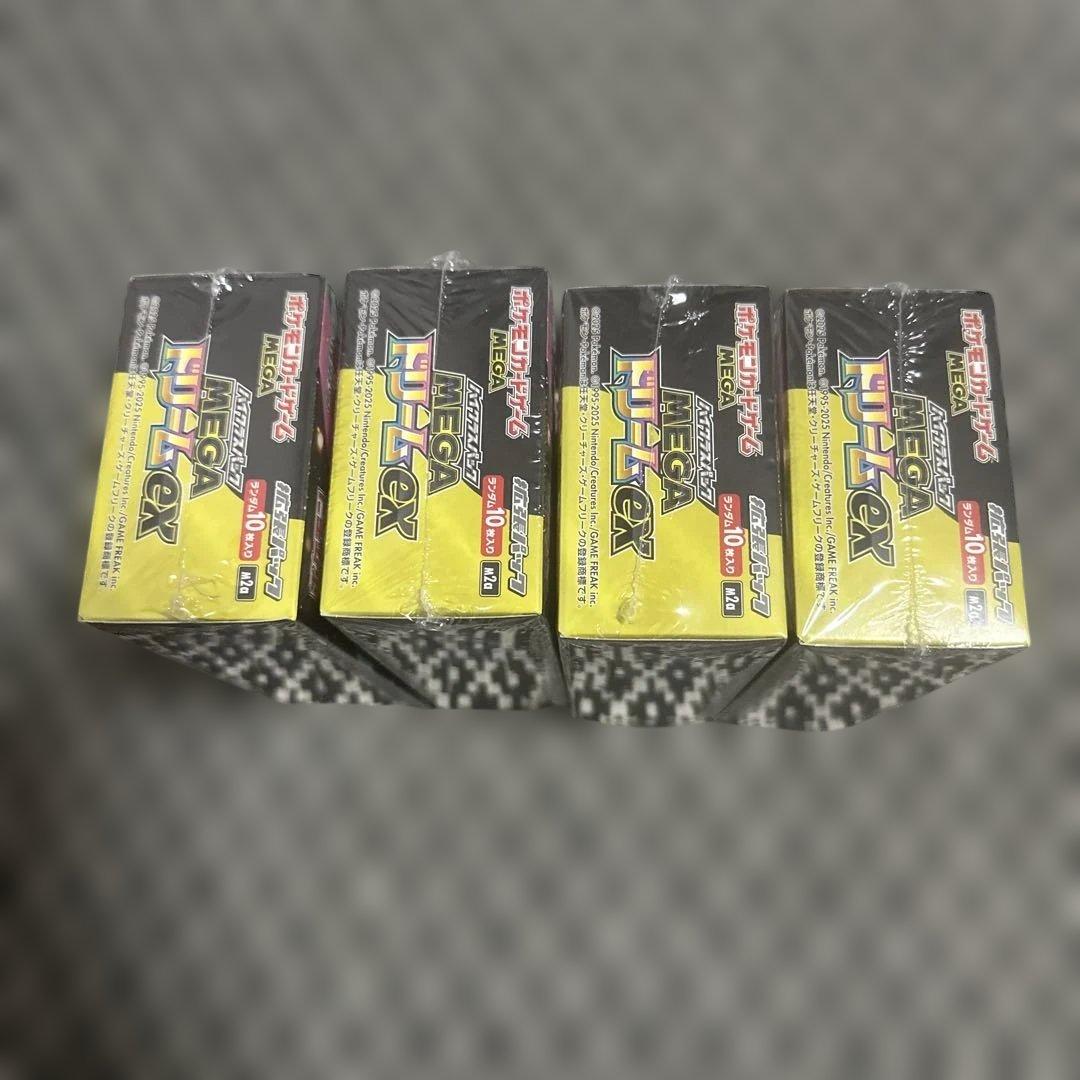 ポケモンカードゲーム メガドリームex 4ボックス