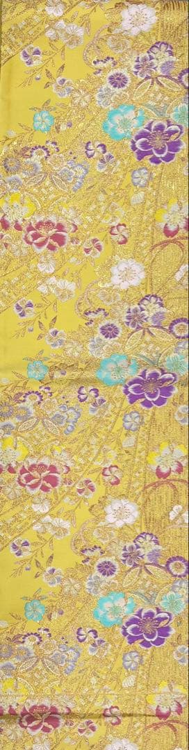 振り袖　フルセット　長襦袢付　緑　成人式　パーティー　刺繍入り　長尺袋帯　730