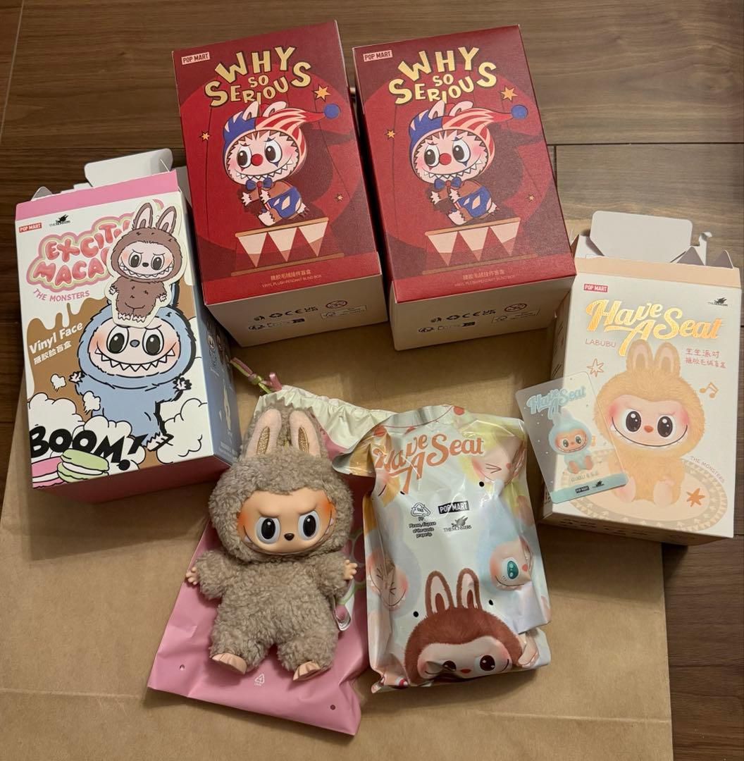 な*お様 ポップマート　ピース　4点セット（ラブブ2点入り）