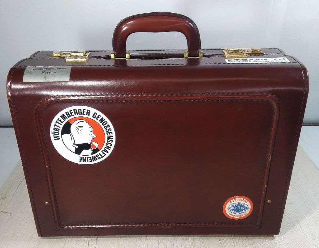 presto トランクケース 旅行カバン 本革