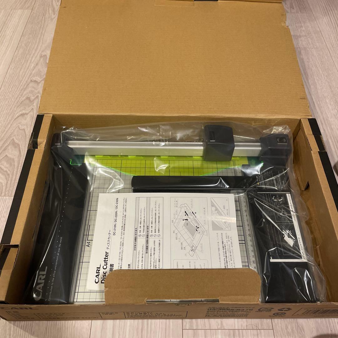 新品未使用　CARL ディスクカッター DC-210N A4