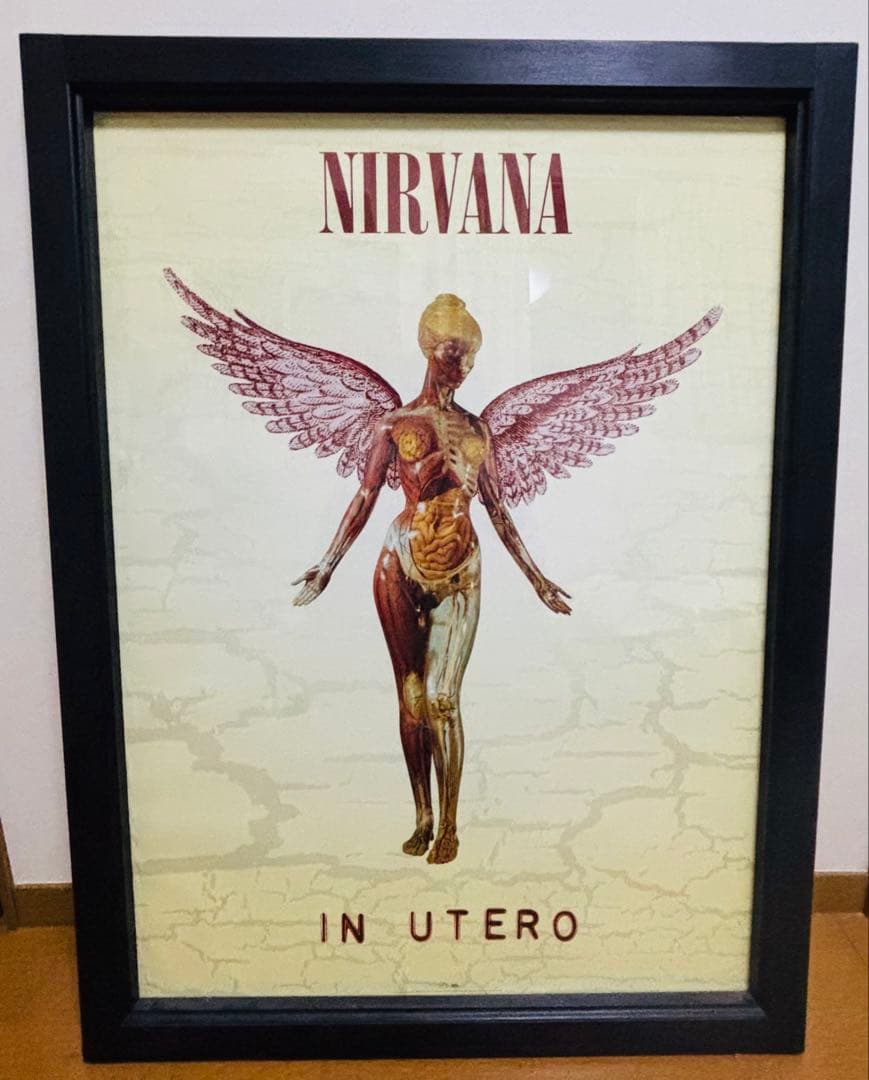 90s ニルヴァーナ IN UTERO プロモーション ポスター　1993年