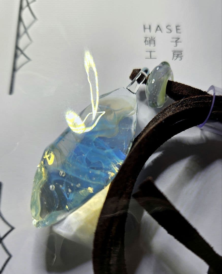 HASE硝子工房　NANIWA SP 限定　ペンダント　新品未使用