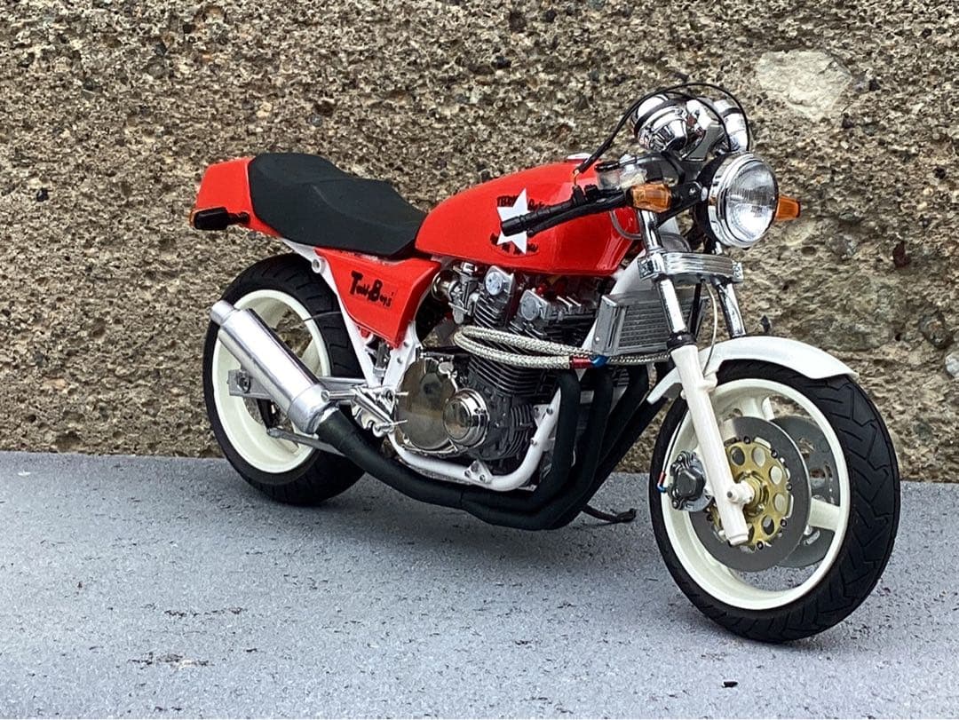 バイクプラモデル　族車　アオシマ1/12 (ジャンク品)