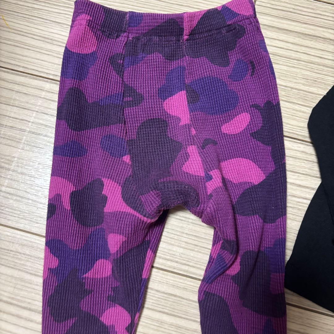 アベイジングエイプ Tシャツ・迷彩レギンス・靴下セット