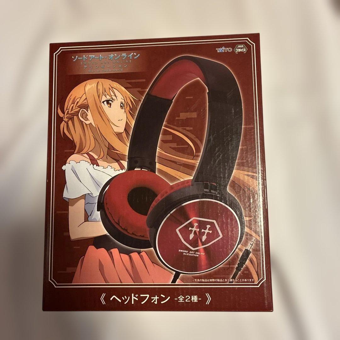 ソードアートオンライン アリシゼーションヘッドフォン アスナ　アリス2セット