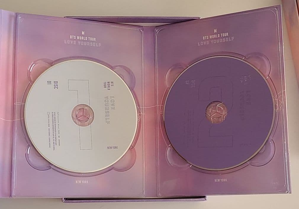 アイドル BTS WORLD TOUR LOVE YOURSELF DVD