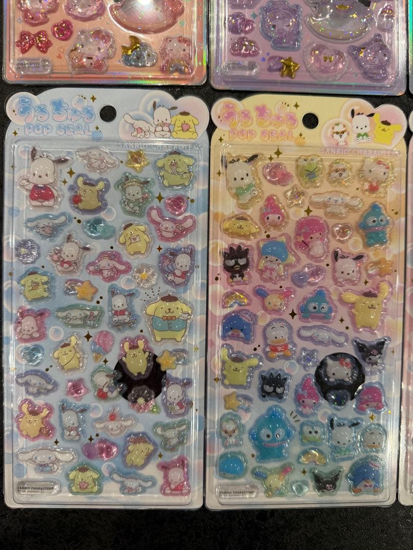 サンリオうるちゅるポップシール8種セット