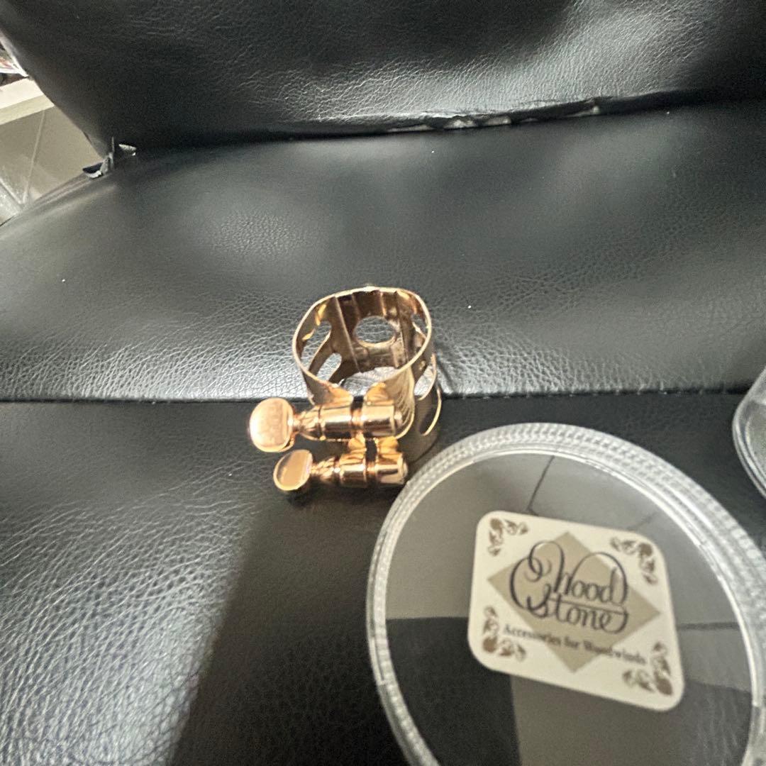 【美品PGP】ウッドストン　アルト　リガチャー　Cupper銅製