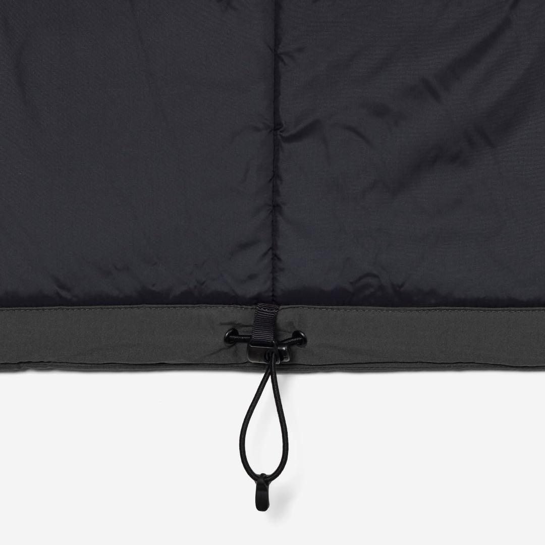 ENNOYスタイリスト私物 PADDED NYLON HOODIE (GRAY)