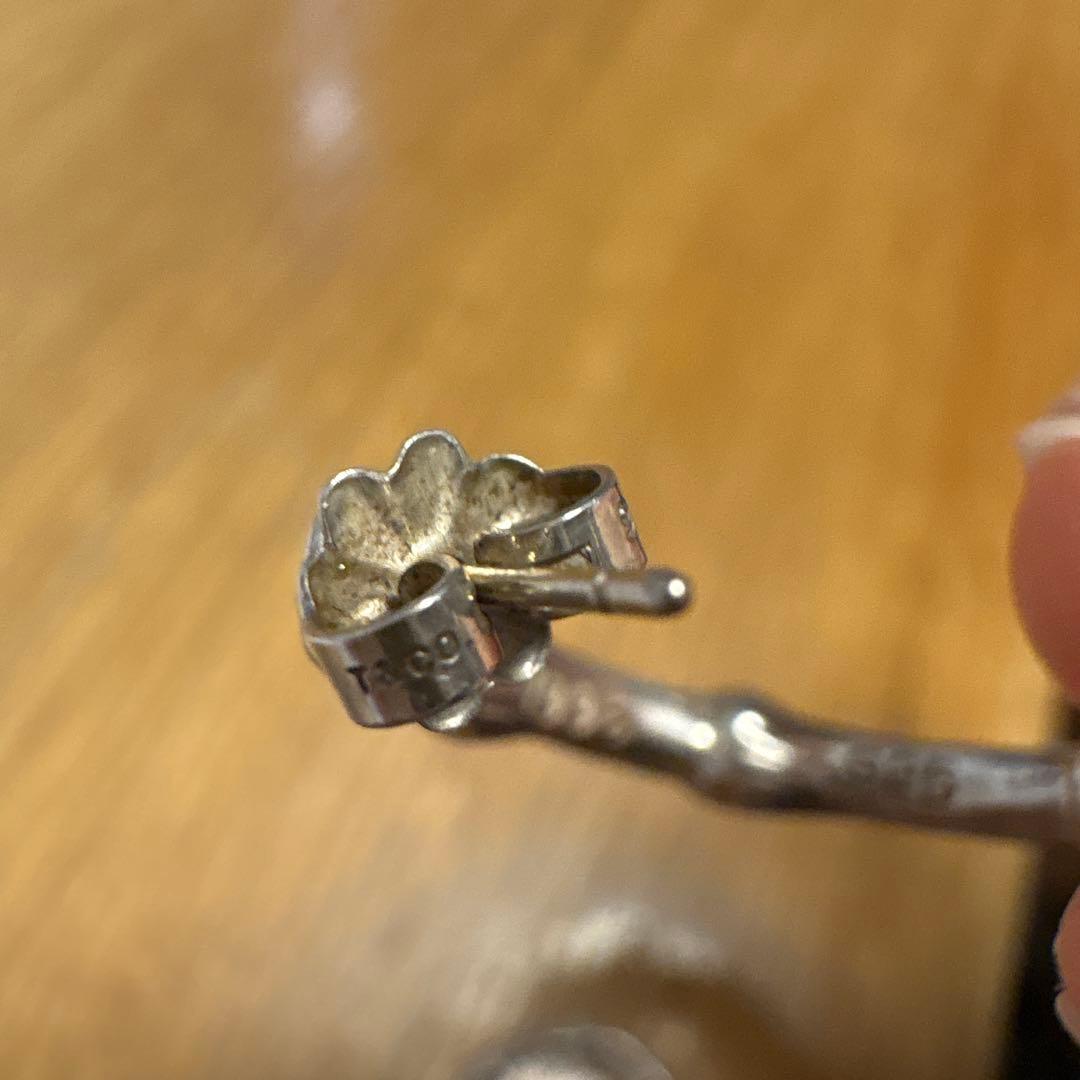 最終価格　Tiffany & Co シルバー　バンブー　ピアス