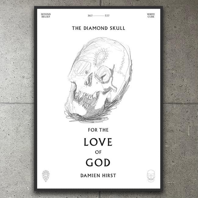 額装品/Beyond Belief（ダミアン ハースト）/アートポスター