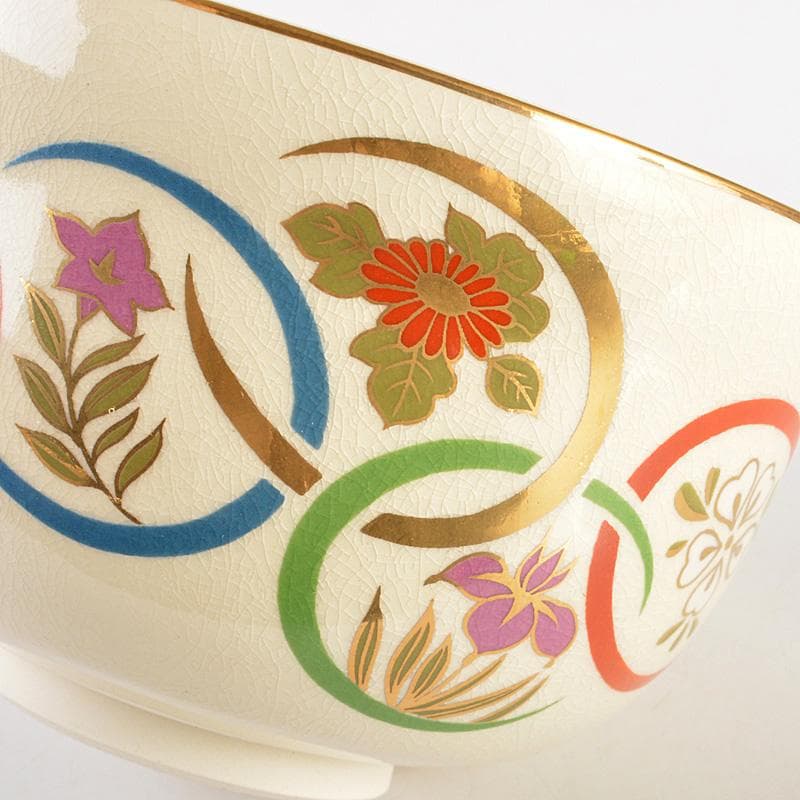 京焼　清水焼　 宮地英香　小栗龍靖　井原瑞雲など　茶碗　八点　V　R7280F