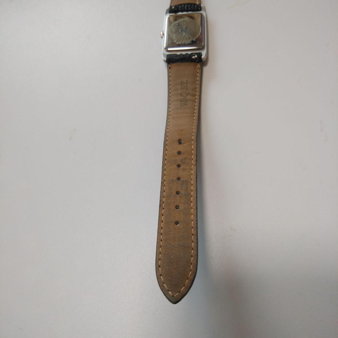 Yves Saint Laurent レザーベルト時計