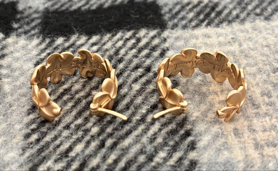 【Manoalinoフープピアス】