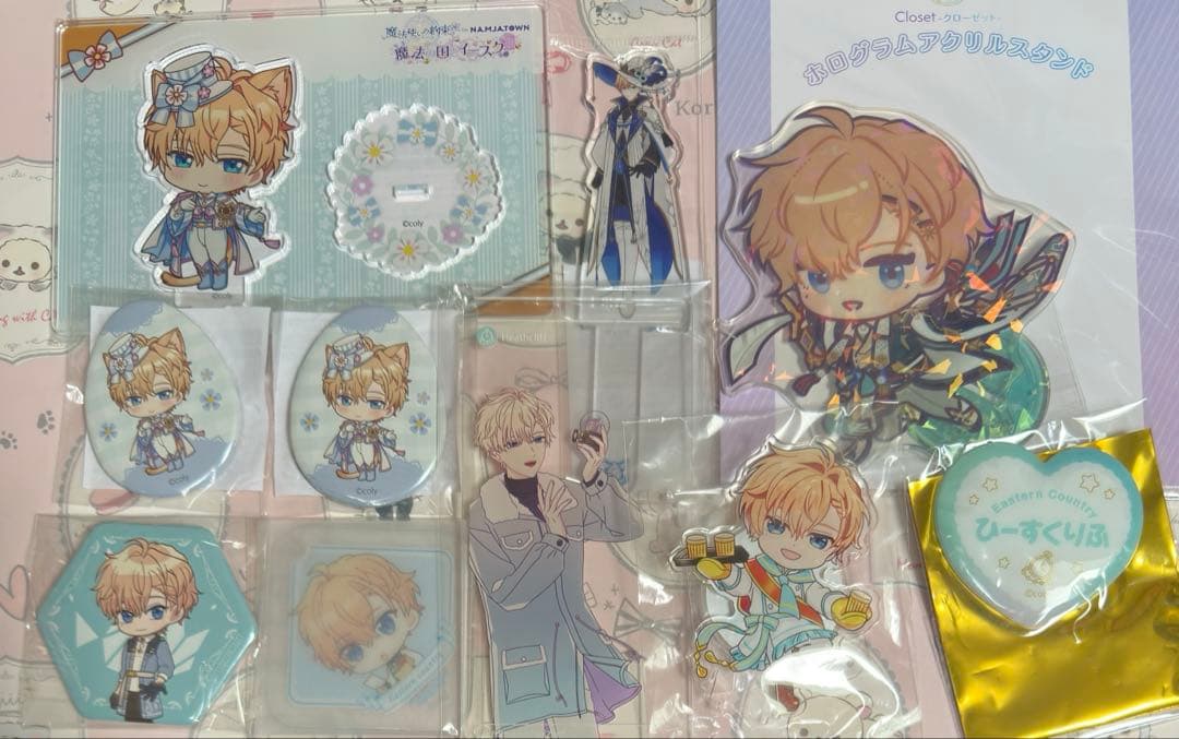 魔法使いの約束　まほやく　ヒースクリフ　缶バッジ　アクスタ　ポスカ　カード