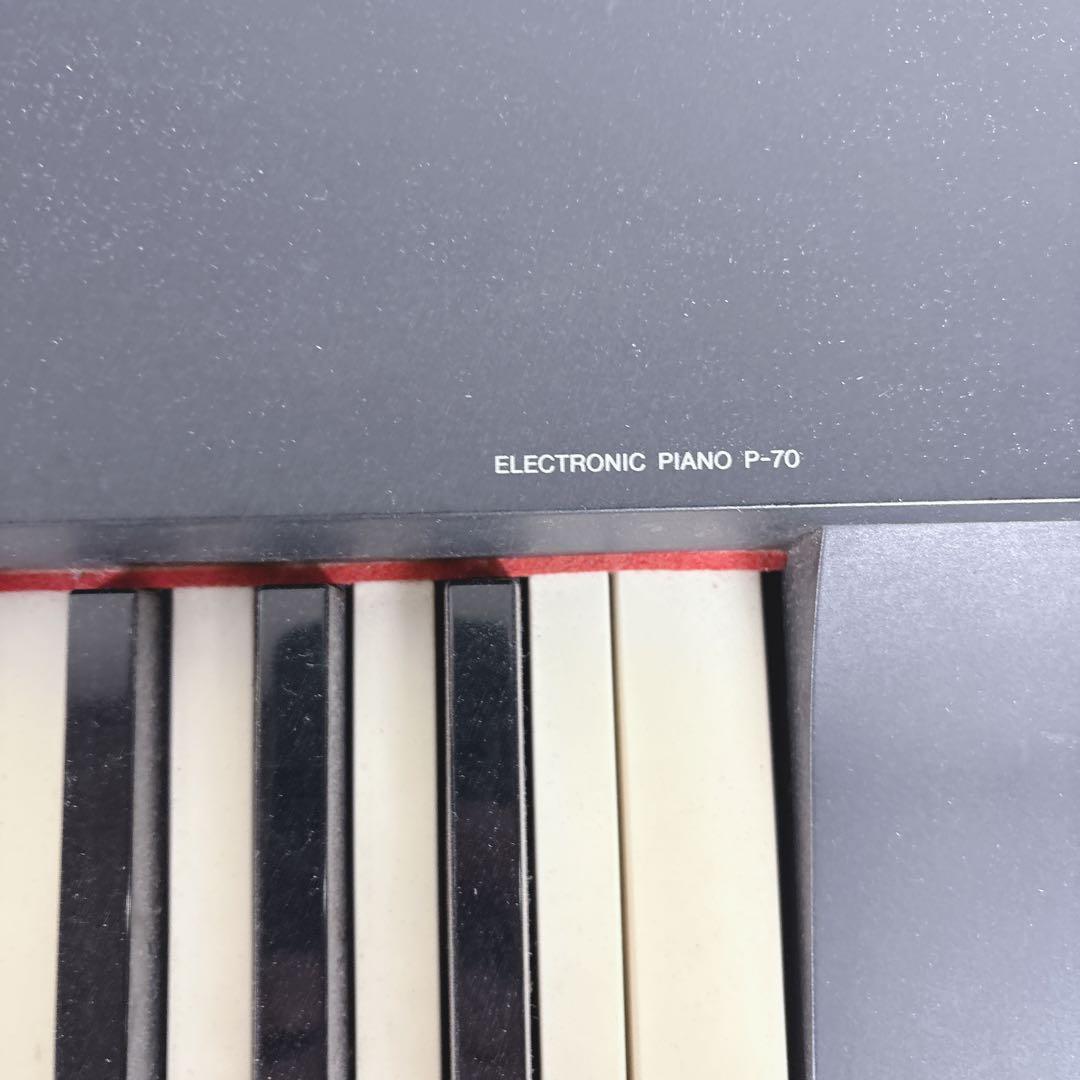 YAMAHA 電子ピアノ キーボード P-70 本体のみ 動作確認済み