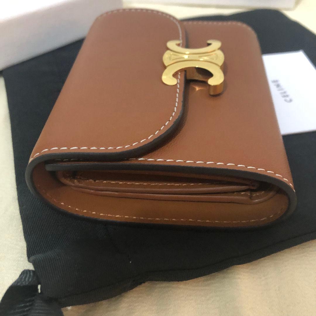 CELINE セリーヌ スモールウォレット トリオンフ
